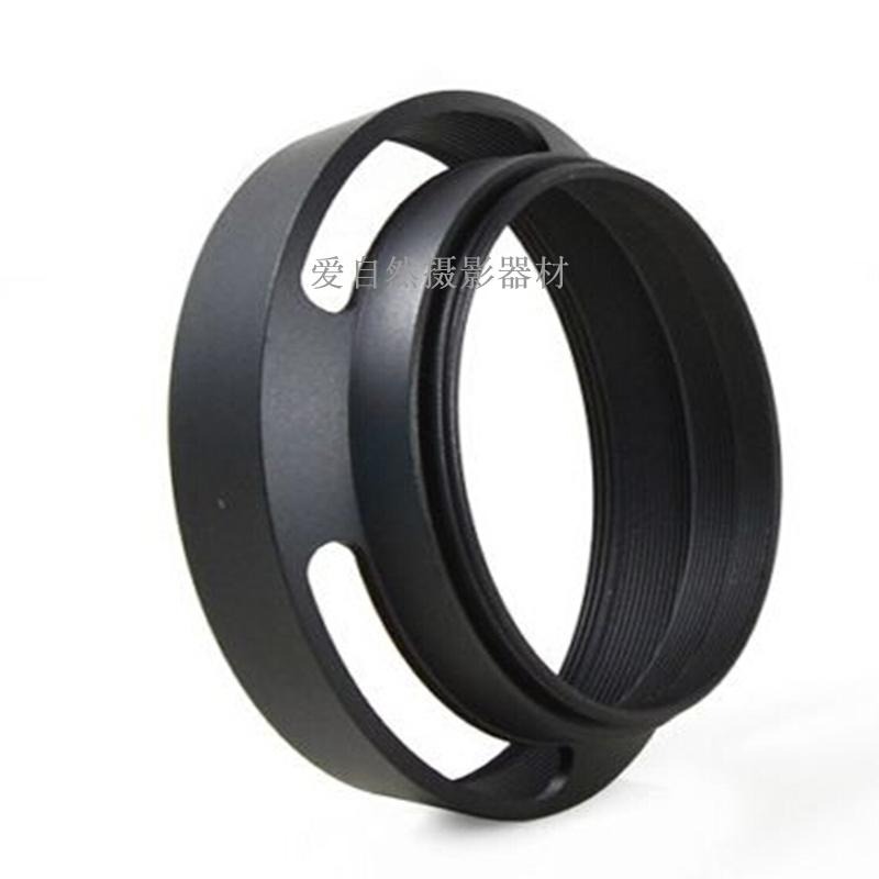 Leica/徠卡 49mm 金屬鏤空遮光罩 適用索尼RX1R E24鏡頭適馬DP1M-細節圖2