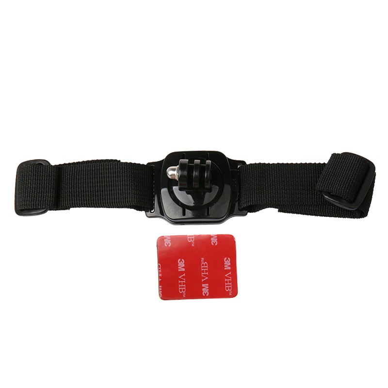 GoPro配件 SJ4000頭盔帶 hero4Session 360度旋轉頭盔固定帶綁帶-細節圖4