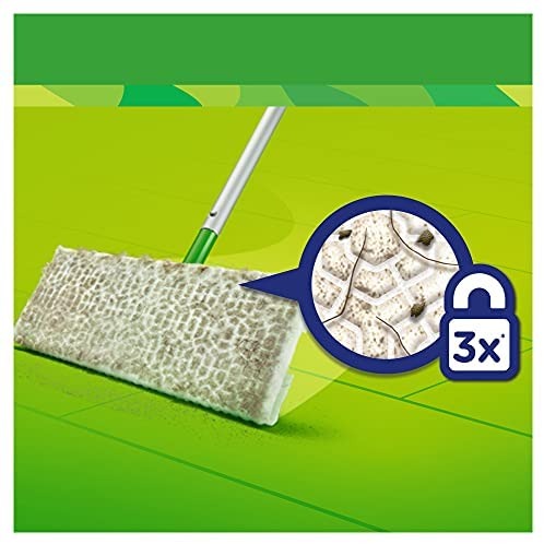 現貨40片 美國原裝Swiffer Sweeper拖把幹巾靜電除塵紙吸塵布-細節圖5