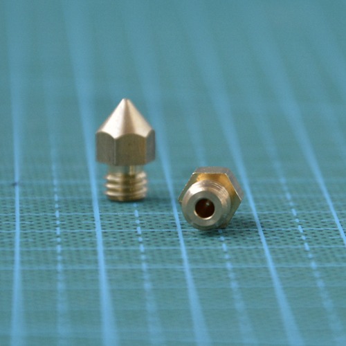 3D打印機 噴嘴 黃銅噴頭 Makerbot Mk8 0.3  0.4噴嘴 擠出頭-細節圖2