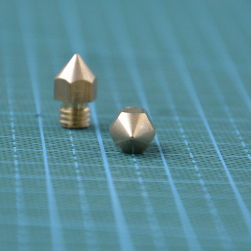 3D打印機 噴嘴 黃銅噴頭 Makerbot Mk8 0.3  0.4噴嘴 擠出頭-細節圖3