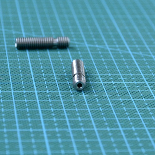 3D打印機 Makerbot 不銹鋼喉管 送料管M6*2*26 1.75mm耗材適用-細節圖2