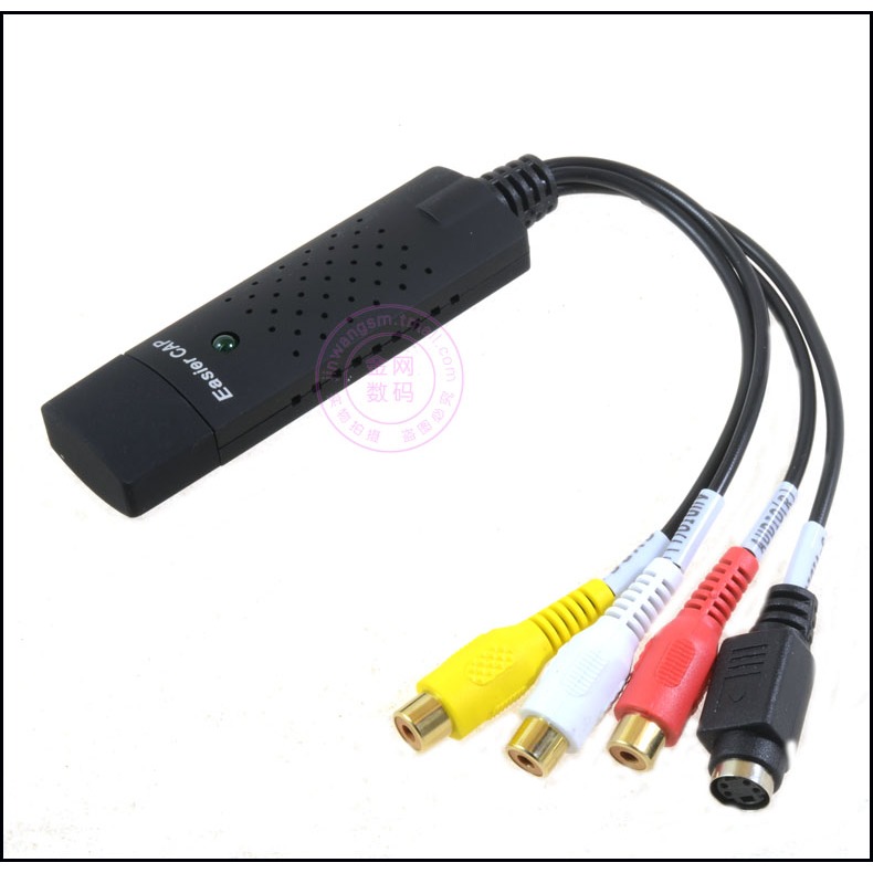 DC60+ USB音視頻採集卡一路高清監控卡 USB高清採集卡EasierCAP-細節圖2