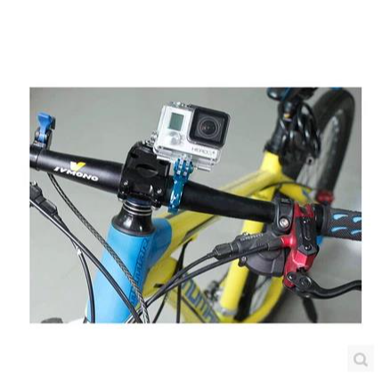 金屬自行車支架For Gopro hero8/7/6配件大疆驍途運動相機車夾-細節圖5