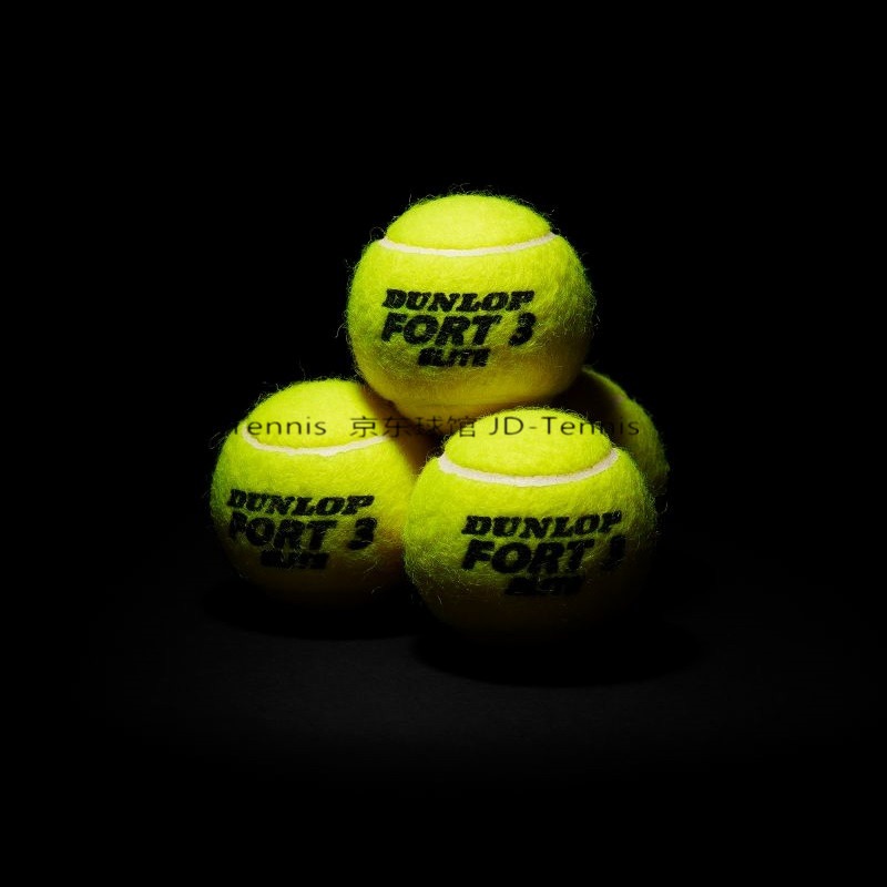 登路普 鄧祿普Dunlop Fort Elite 鐵筒專業比賽網球4四粒裝 耐打-細節圖3