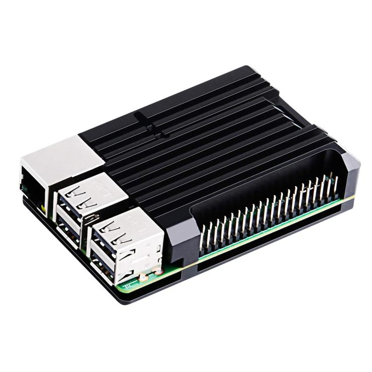 樹莓派3代主板鋁合金金屬散熱外殼RaspberryPi3B+3B2B通用盔甲款-細節圖3