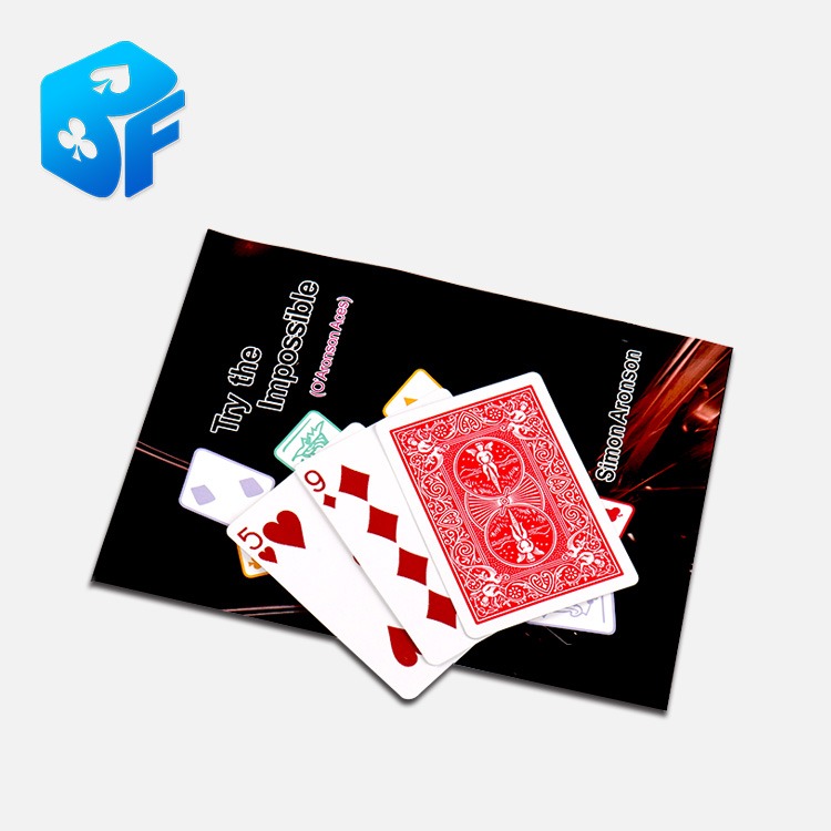 北方魔術道具 Try the impossible  4A齊聚 經典近景撲克牌組手法-細節圖2
