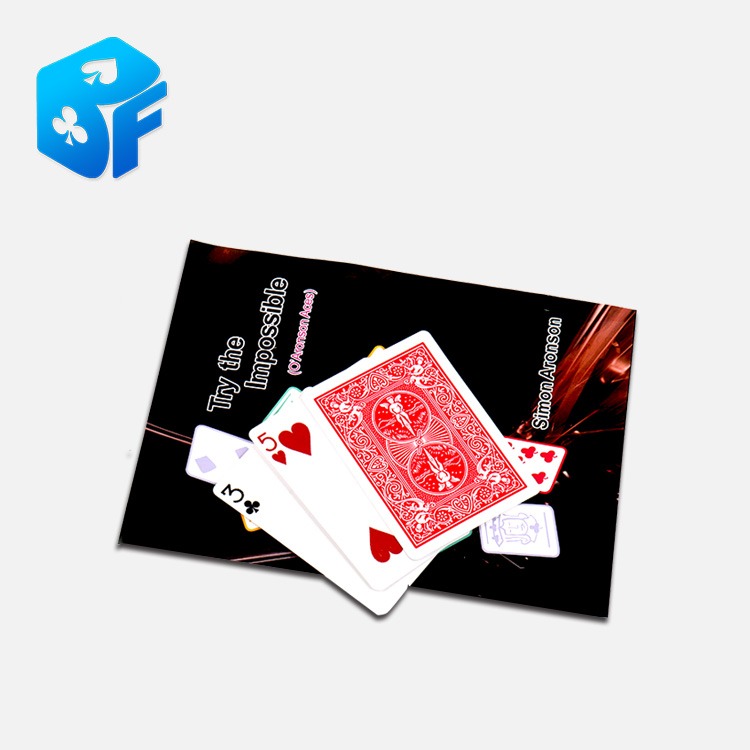 北方魔術道具 Try the impossible  4A齊聚 經典近景撲克牌組手法-細節圖3