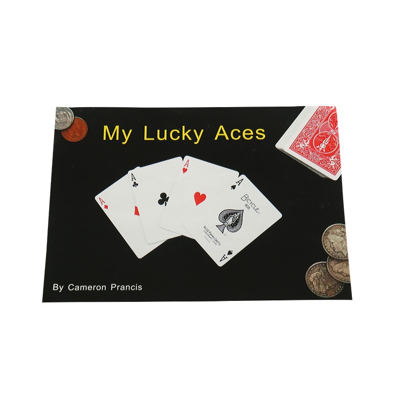 近景紙牌魔術道具 My lucky aces 互動魔術 原版單車印刷 效果好-細節圖5