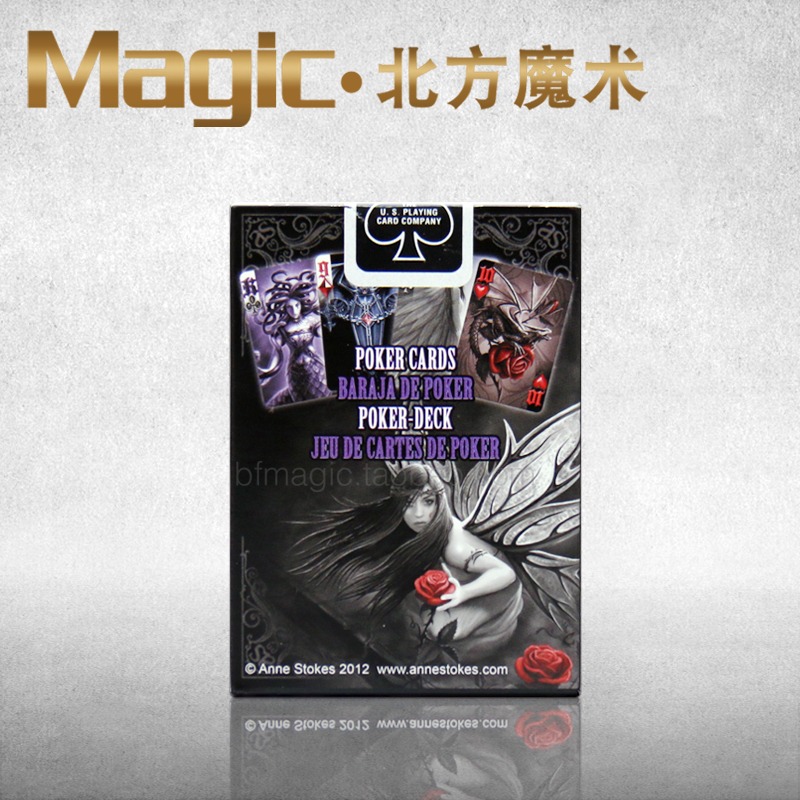 北方魔術 Bicycle Anne Stokes V2_安妮v2單車撲克牌 魔術道具-細節圖2