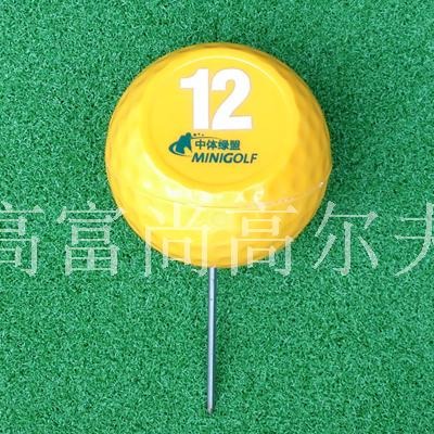 高爾夫發球界標 斜面球標 發球臺標志 球場用品球道tee marker-細節圖3