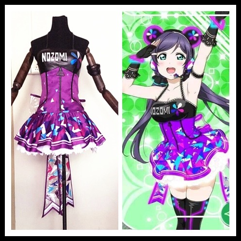 lovelive電玩覺醒南小鳥希妮可繪裏花陽凜果果海未cos服裝LED裙撐-細節圖4