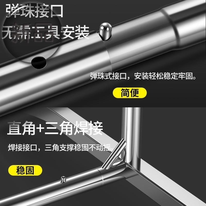 標準短戶外網架不銹鋼室內網球便攜a式支架室外簡易網球移動-細節圖2
