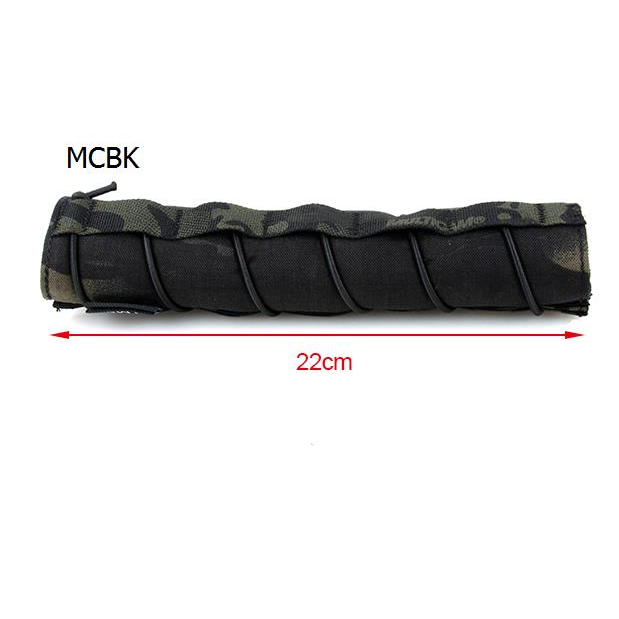 TMC2353 /多款顏色22cm Airsoft Suppressor Cover 偽裝消聲套-細節圖4