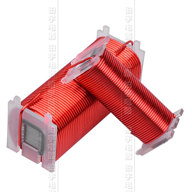 wseda無氧銅電感線圈分頻器工字型鐵芯電感定製0.5至2.5mm線直銷-細節圖2