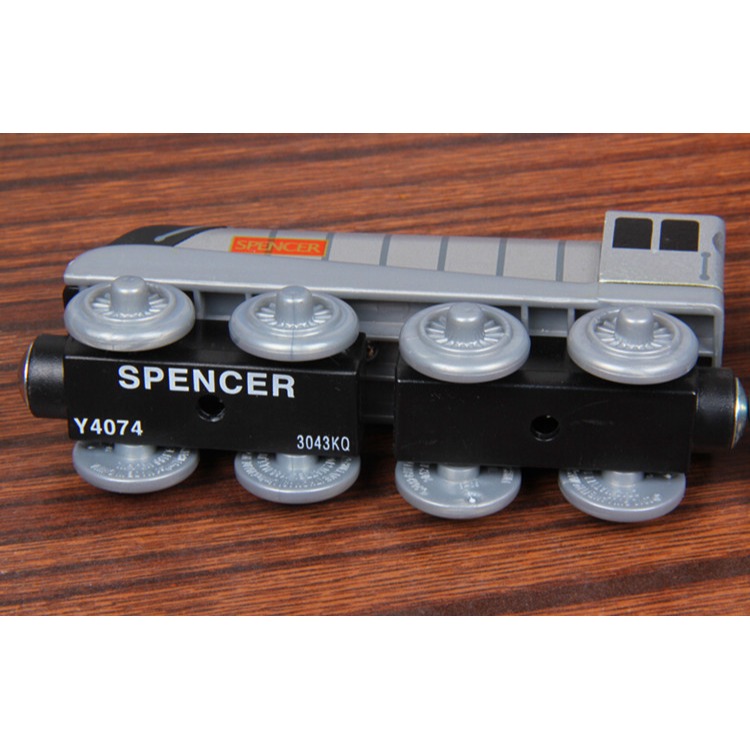 木質軌道火車 Spencer 史賓塞 斯賓塞 磁性小火車玩具  軌道配件-細節圖3