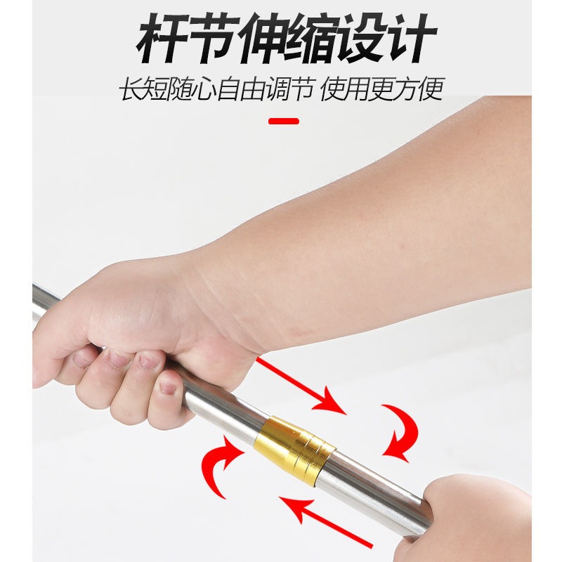 抄網不銹鋼抄網撈魚網抄網桿伸縮桿抄網全套抄網頭可折疊網兜-細節圖3