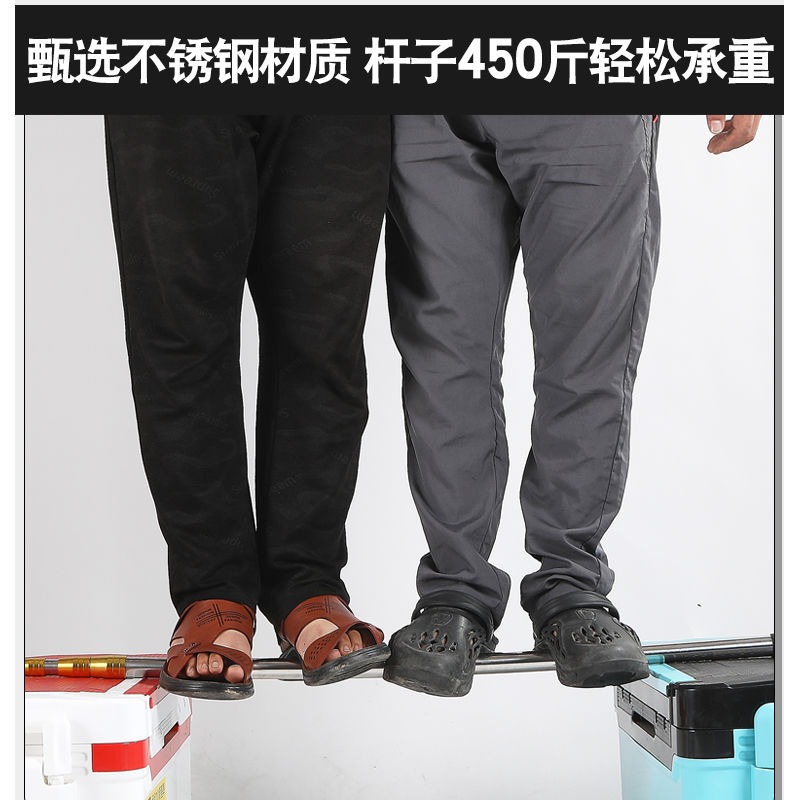 抄網不銹鋼抄網撈魚網抄網桿伸縮桿抄網全套抄網頭可折疊網兜-細節圖4