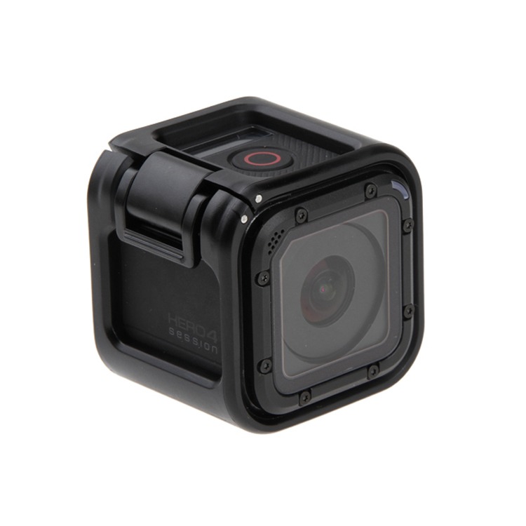 Gopro配件 hero4/5 session 攝像機保護框 4S 5S側邊框 鏡頭框-細節圖3