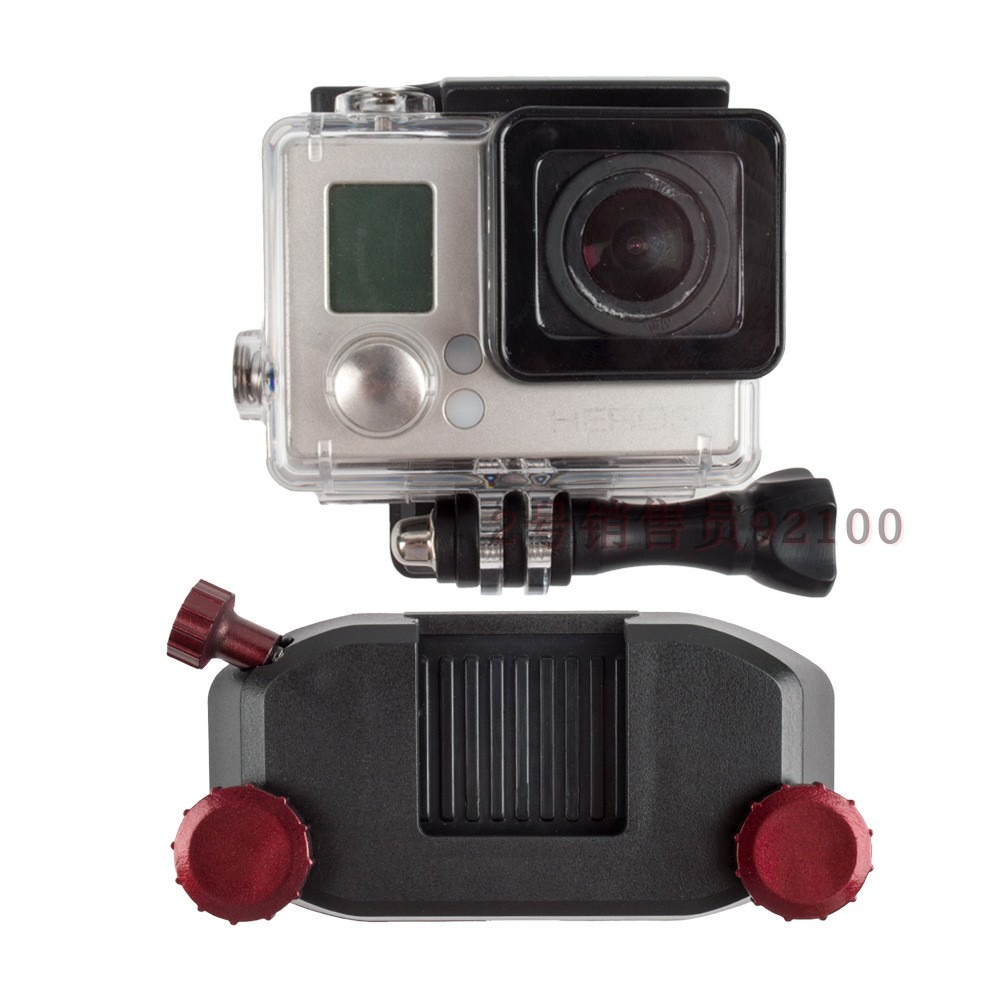 GoPro hero567山狗SJ4000 SJ6/8 SJ9000小蟻4K相機A8肩帶扣揹包夾-細節圖5