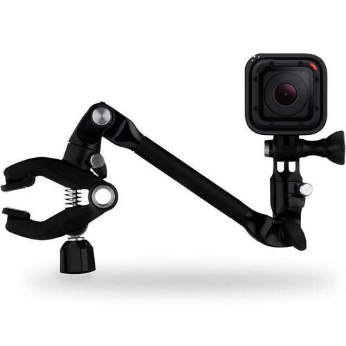 GoPro山狗SJ8配件sj9000小蟻4K支架音樂夾旋轉A8底座Hero7大力夾-細節圖3