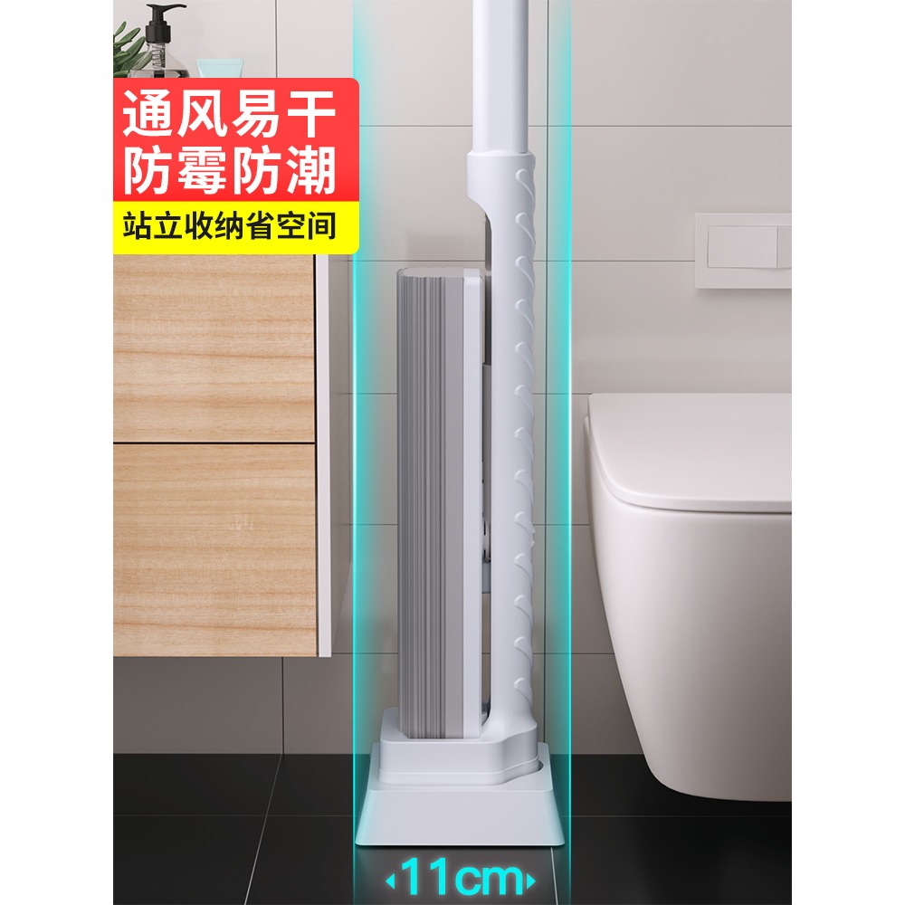 拖把海綿家用一拖凈2021新款拖布廁所浴室拖地神器吸水衛生間專用-細節圖4
