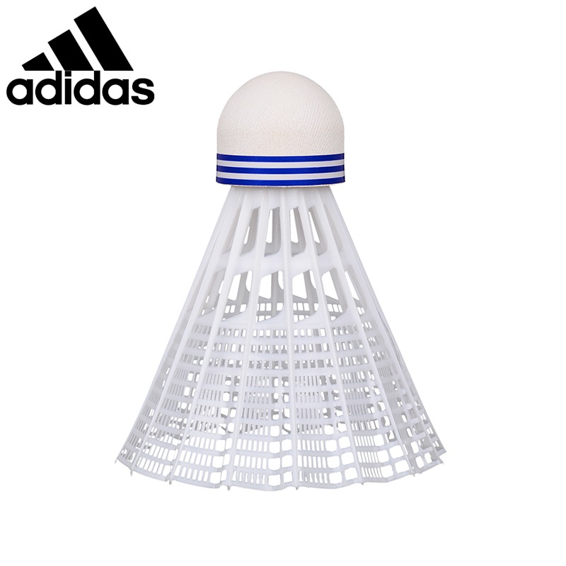 adidas阿迪達斯羽毛球塑料球尼龍6只室內外防風耐打王訓練羽毛球-細節圖3