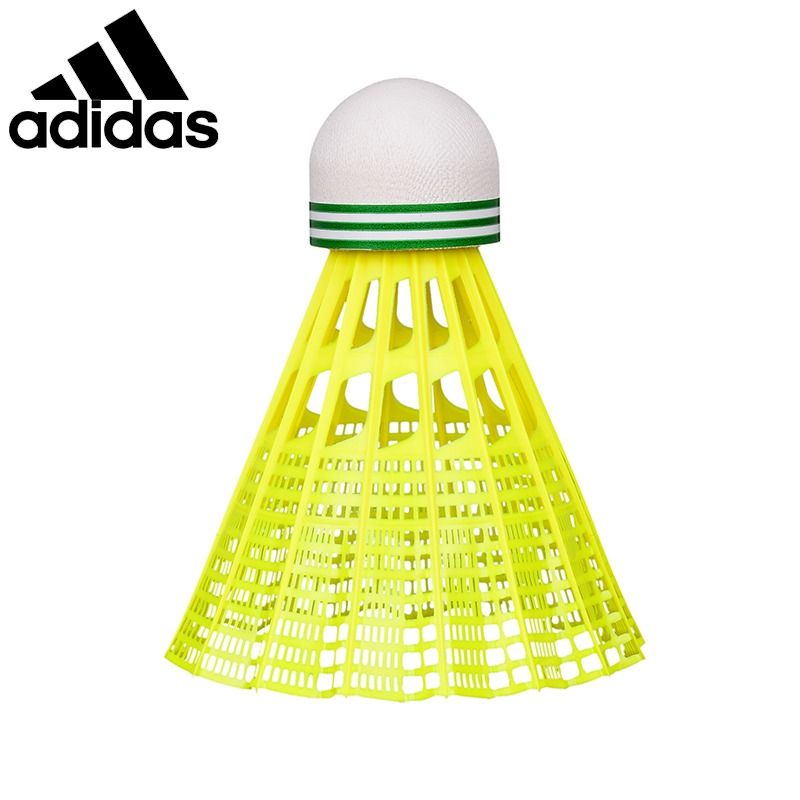adidas阿迪達斯羽毛球塑料球尼龍6只室內外防風耐打王訓練羽毛球-細節圖5