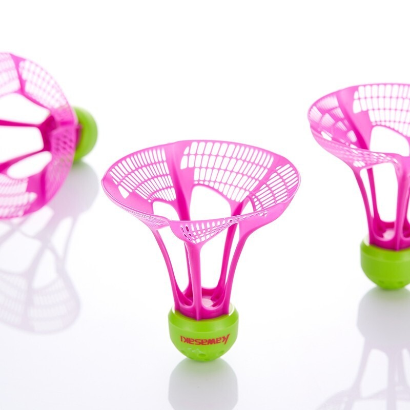 (兩筒)川崎Kawasaki羽毛球耐打小金剛K500俱樂部訓練用球-細節圖4