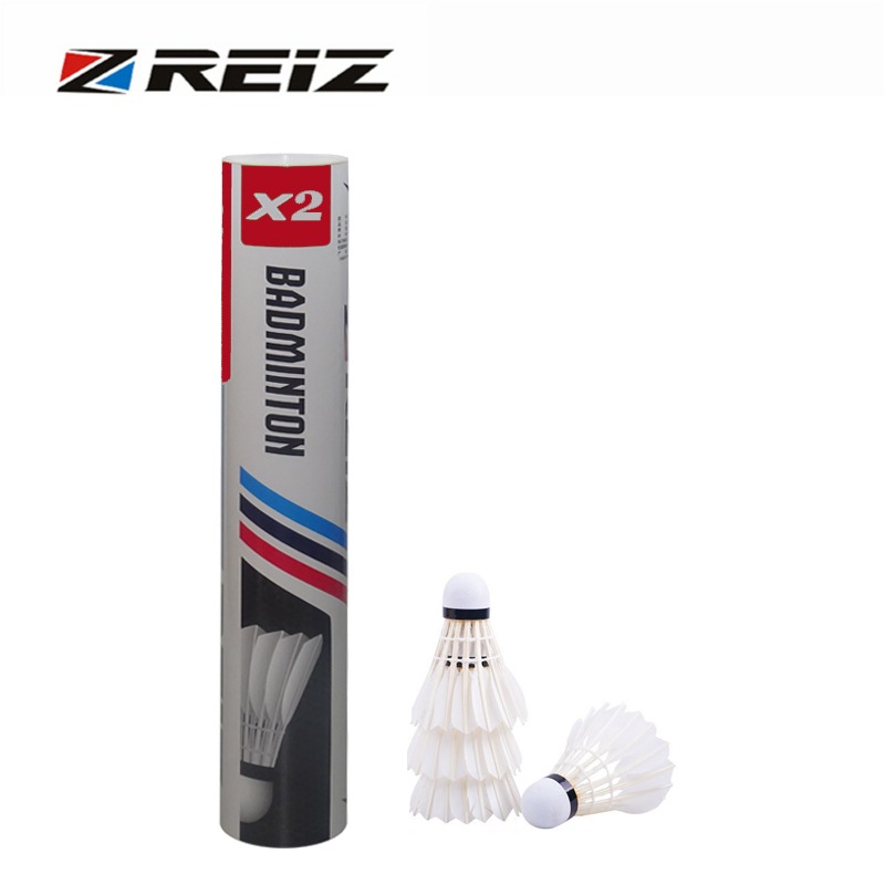睿志X2軟木鴨毛羽毛球一般比賽/訓練專用羽毛球(1筒莊)12只裝-細節圖2