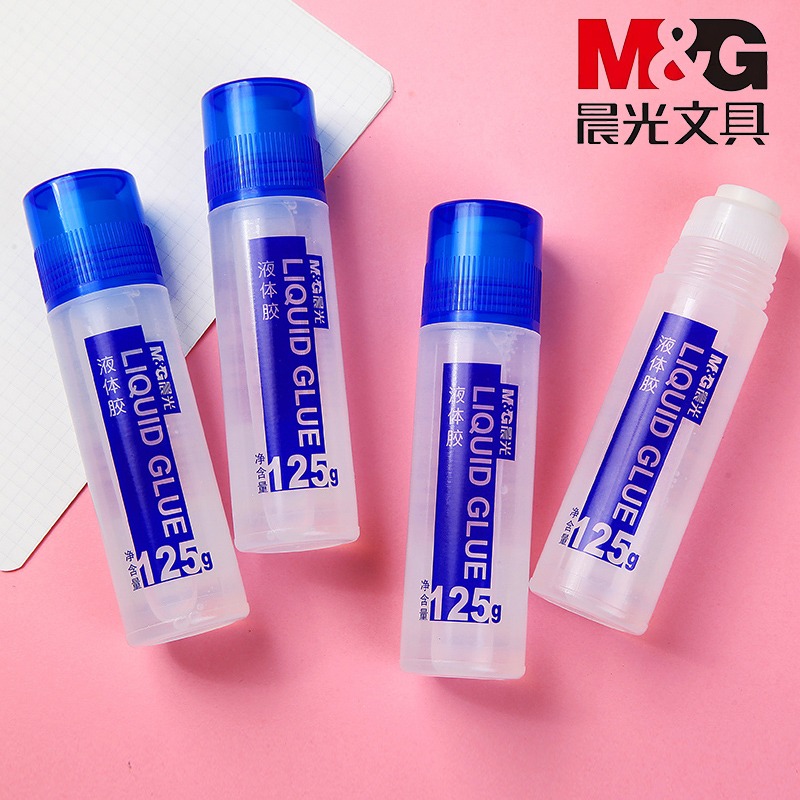 10支晨光透明液體膠水辦公學生用手工製作專用幼兒園可做水晶泥史萊姆兒童文具用品普通膠水大瓶小瓶大桶裝-細節圖3