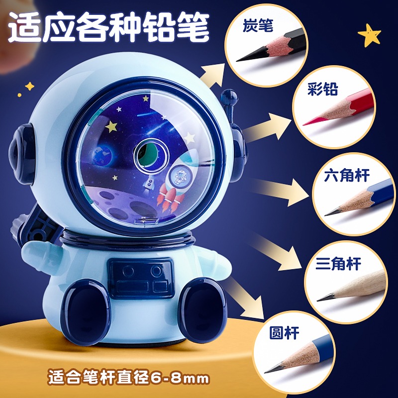 卷筆刀手搖轉筆刀男孩削筆器削筆刀兒童小學生削筆器非自動手動鉛筆刨旋筆刀絞筆機女削筆機幼兒園專用鉛筆刀-細節圖2