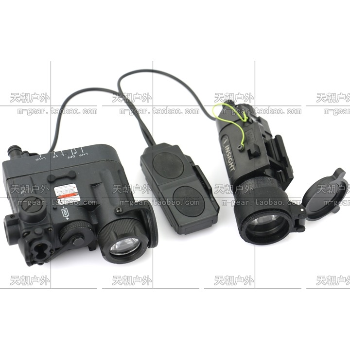 ELE元素Dual Button Remote戰術電筒快拆雙線控雙頭鼠尾開關泥色-細節圖5