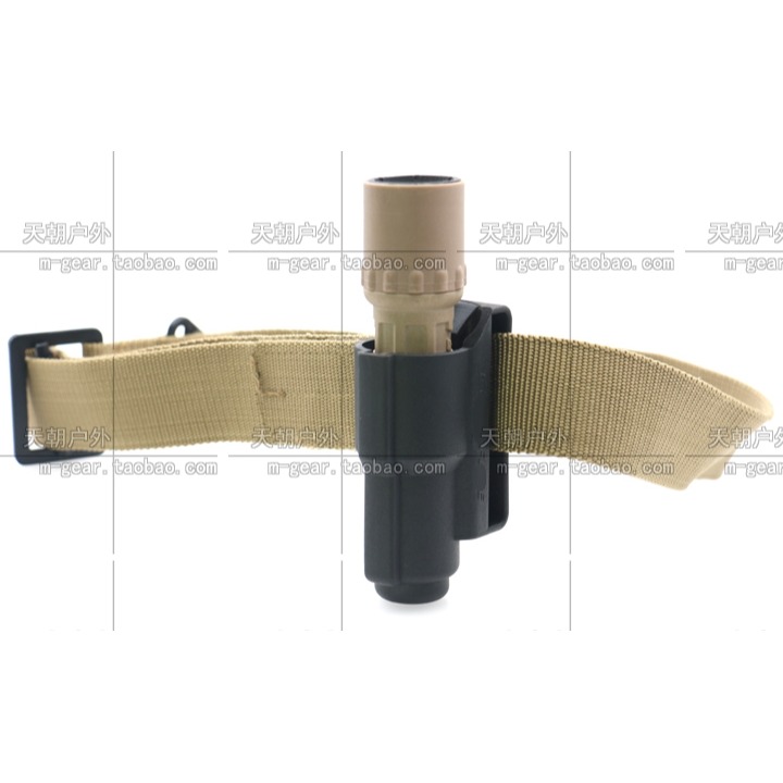 美式V70快拔戰術電筒套G2 6P LED強光手電套Holster泥沙色-細節圖2