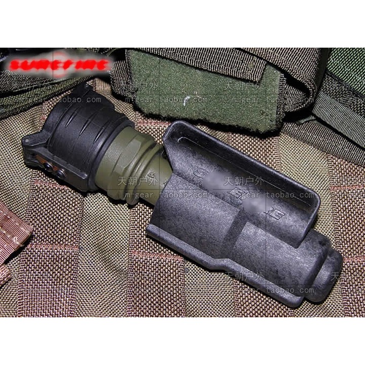 美式V70快拔戰術電筒套G2 6P LED強光手電套Holster泥沙色-細節圖3