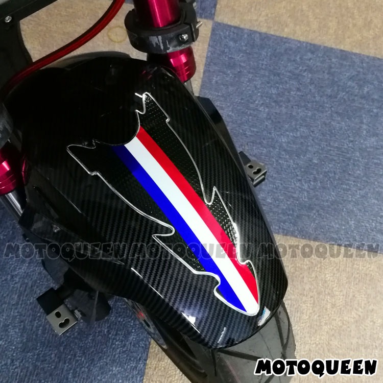 適用雅馬哈R1 R6 R15 R25 R3 XJ6 FZ1摩托車油箱側貼擋泥板貼貼花-細節圖2