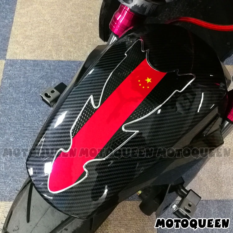 適用雅馬哈R1 R6 R15 R25 R3 XJ6 FZ1摩托車油箱側貼擋泥板貼貼花-細節圖4