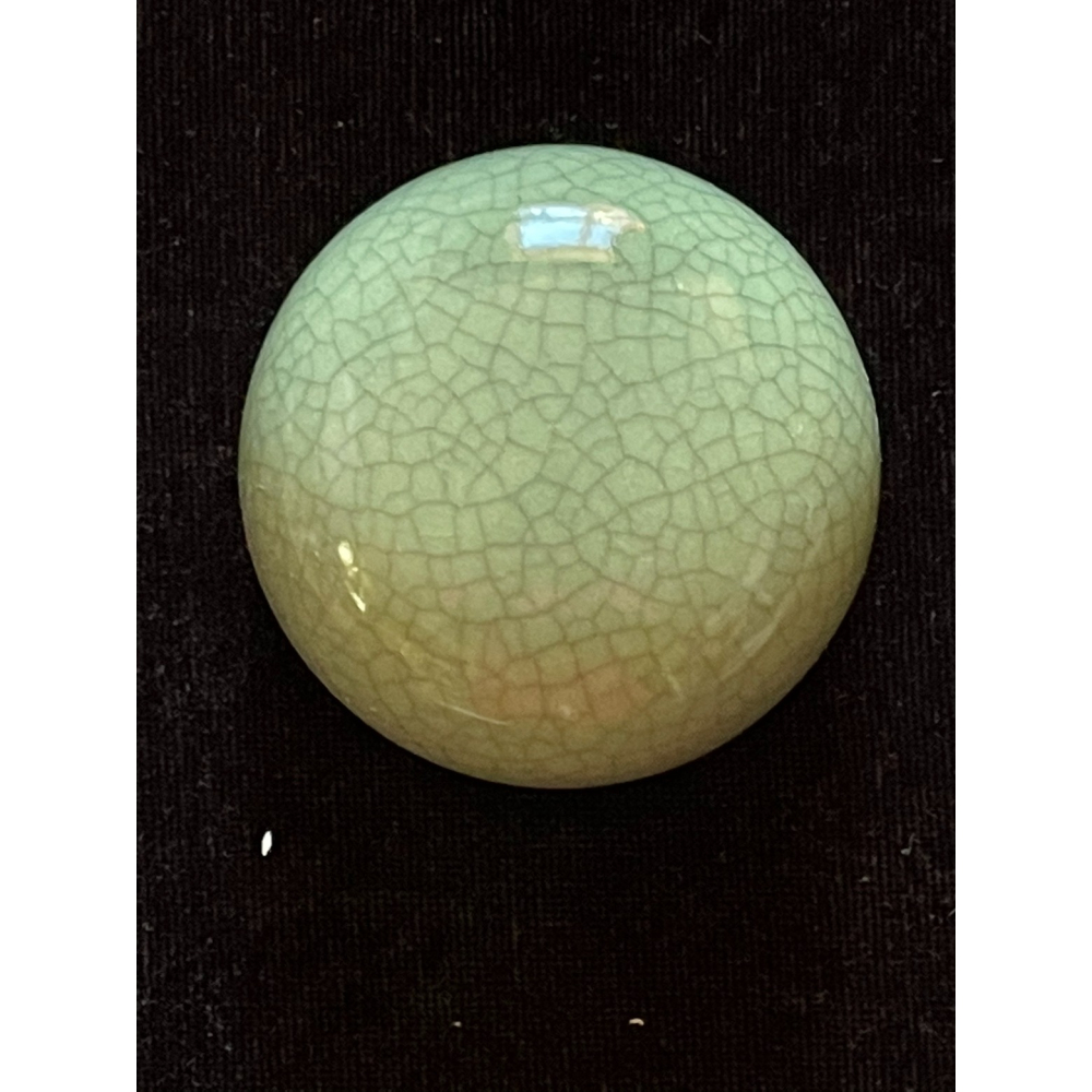 印泥盒印缸精品特小號景德鎮冰紋開片單色釉內徑5.4釐米/金石篆刻-細節圖2