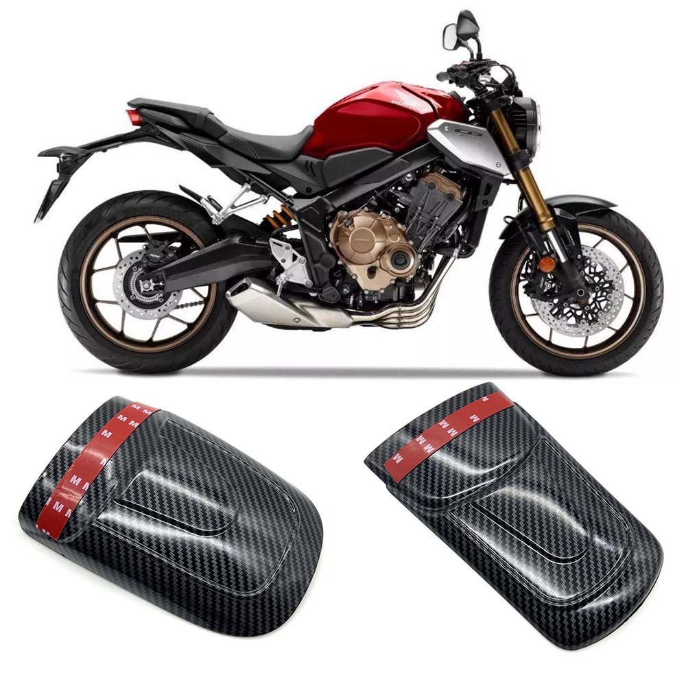 適用 CB650R CBR650R 19款改裝前後加長擋泥板延長板擴展板碳纖維-細節圖4