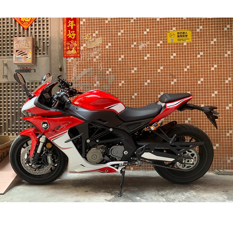 適用錢江追600改裝後擋泥板加長賽600車牌照架QJ600長短尾調節塊-細節圖2
