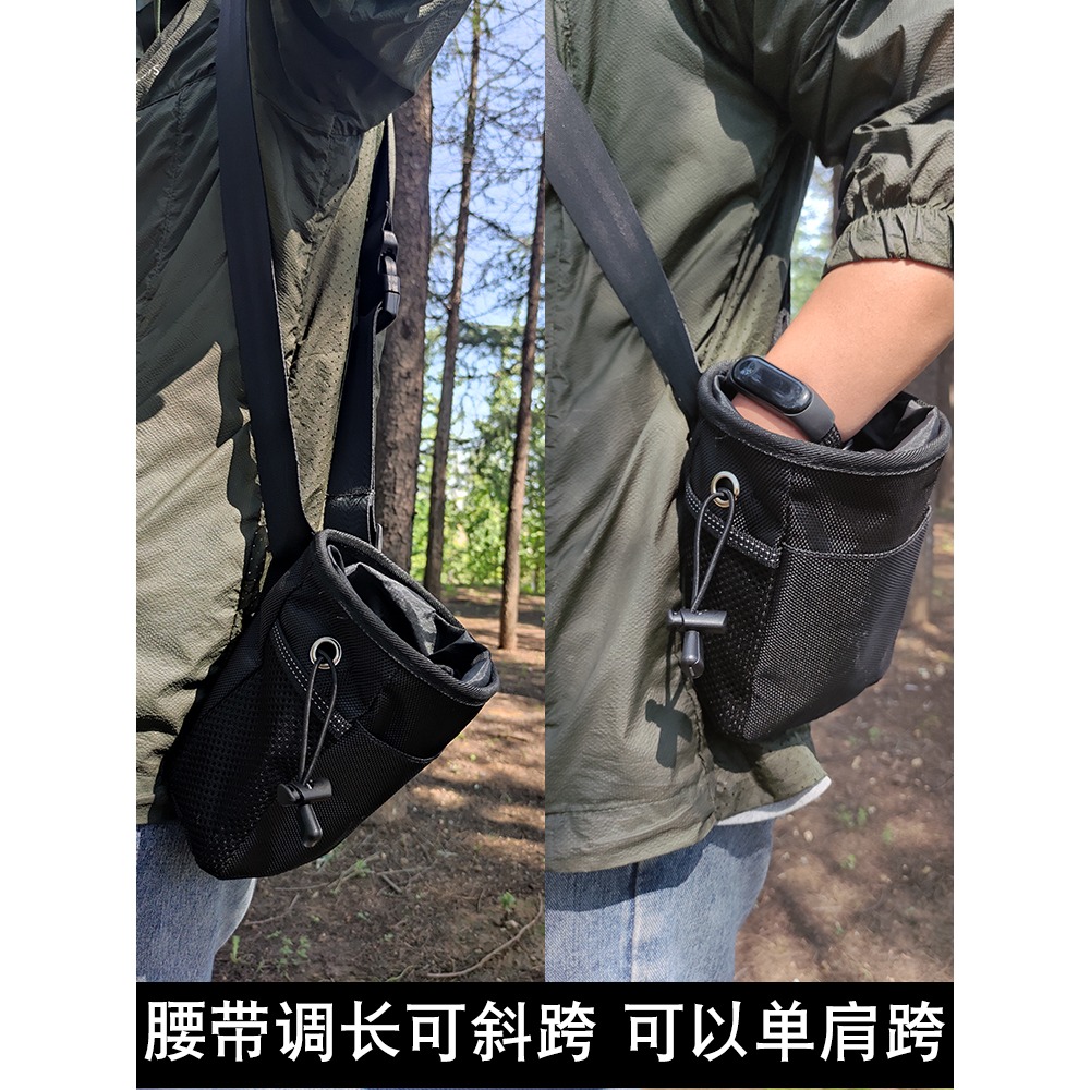 彈弓專用包彈丸包鋼珠包泥丸袋包收納彈珠包釣魚腰包戶外戰術裝備-細節圖5