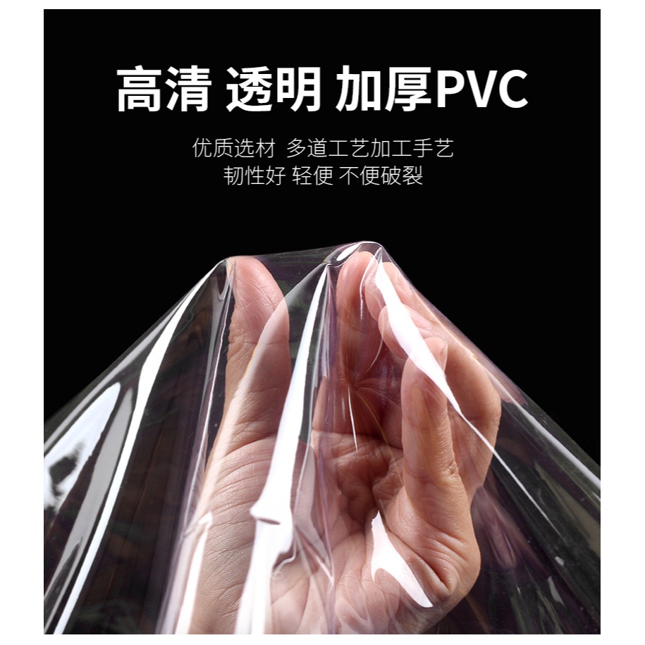 摩托車前擋風板加大防風加厚電動車擋風罩透明電瓶車前面擋風擋雨-細節圖8