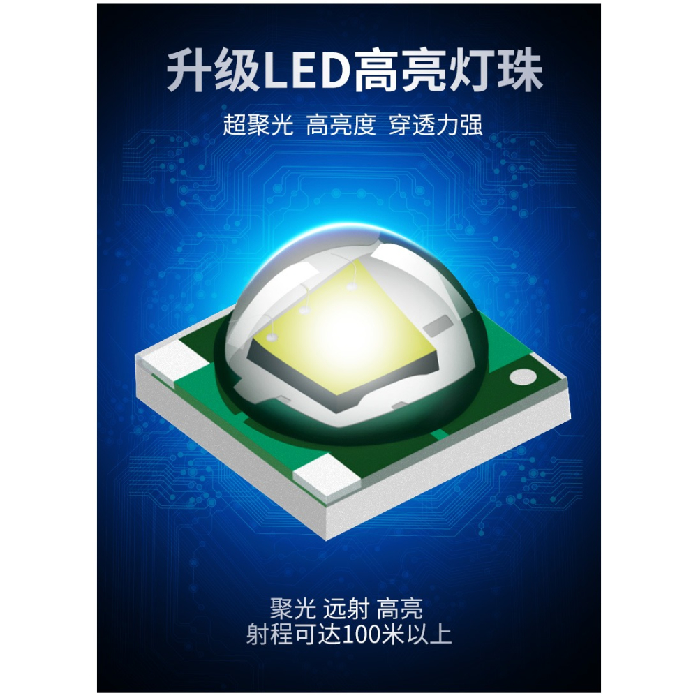 摩托車led大燈 超亮 強光 遠光燈外置電動電瓶車 改裝前照燈防水-細節圖10