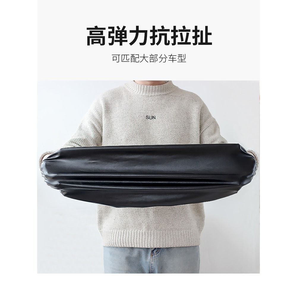 電瓶車坐墊套防水防曬皮革彈力摩托車坐墊套踏板車四季通用隔熱墊-細節圖4