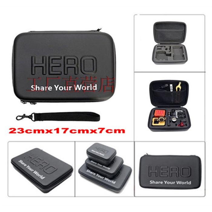 Gopro567小蟻4K SJ9000防水包SJ8 sj5000收納盒Hero 89山狗A8 C4-細節圖5