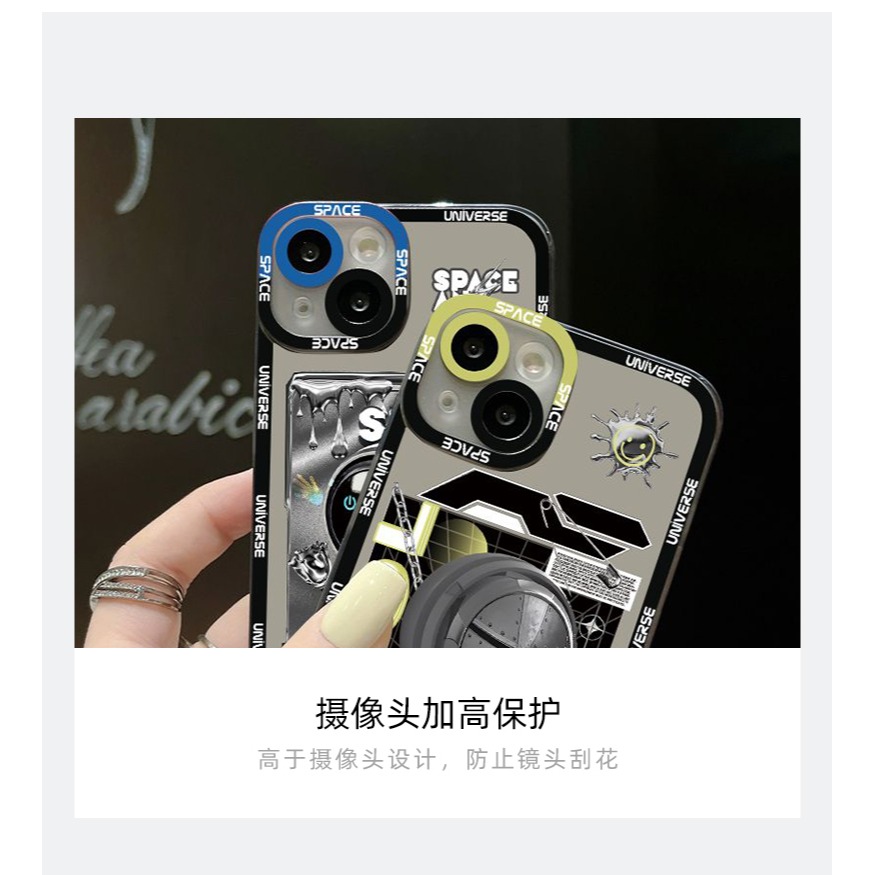 潮牌騎士宇航員適用iPhone13手機殼新款蘋果12防摔11鏡頭全包xr小眾x爆款xs創意8plus高級感pro男士ma-細節圖9