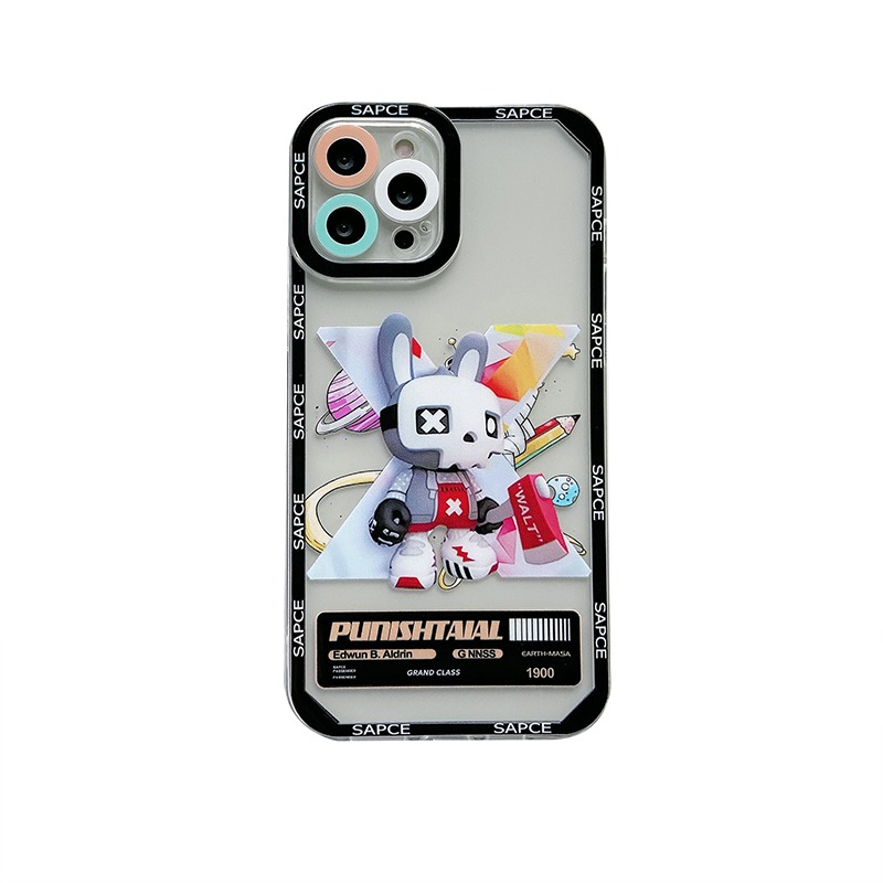 NASA宇航員蘋果12手機殼iPhone11硅膠13Pro/Max透明X/XS軟殼XR全包鏡頭xsmax防摔8plus男-細節圖5