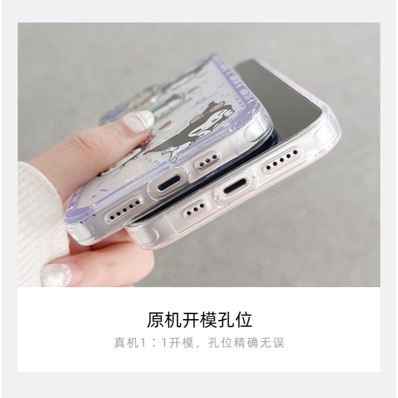 可愛卡通蘋果13promax手機殼iphone12女神11透明防摔ins風xs新款x高級感8plus硅膠7鏡頭全包xr網-細節圖10