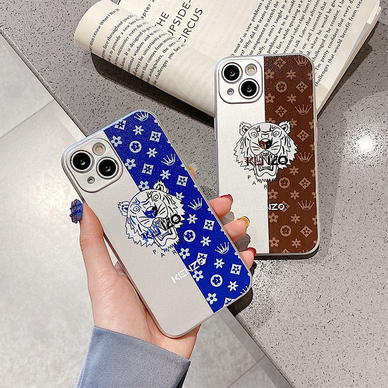 潮牌創意老虎iphone13手機殼蘋果12/11保護套pro新款max電鍍x磨砂防摔xs軟殼xr硅膠全包個性8plus男-細節圖3