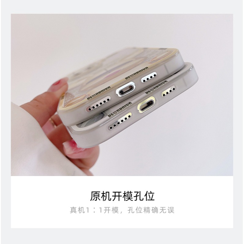 暴力熊iphone12手機殼蘋果13保護套11透明pro防摔max軟x硅膠xs鏡頭全包xr新款潮牌個性創意高級感男女款小-細節圖10